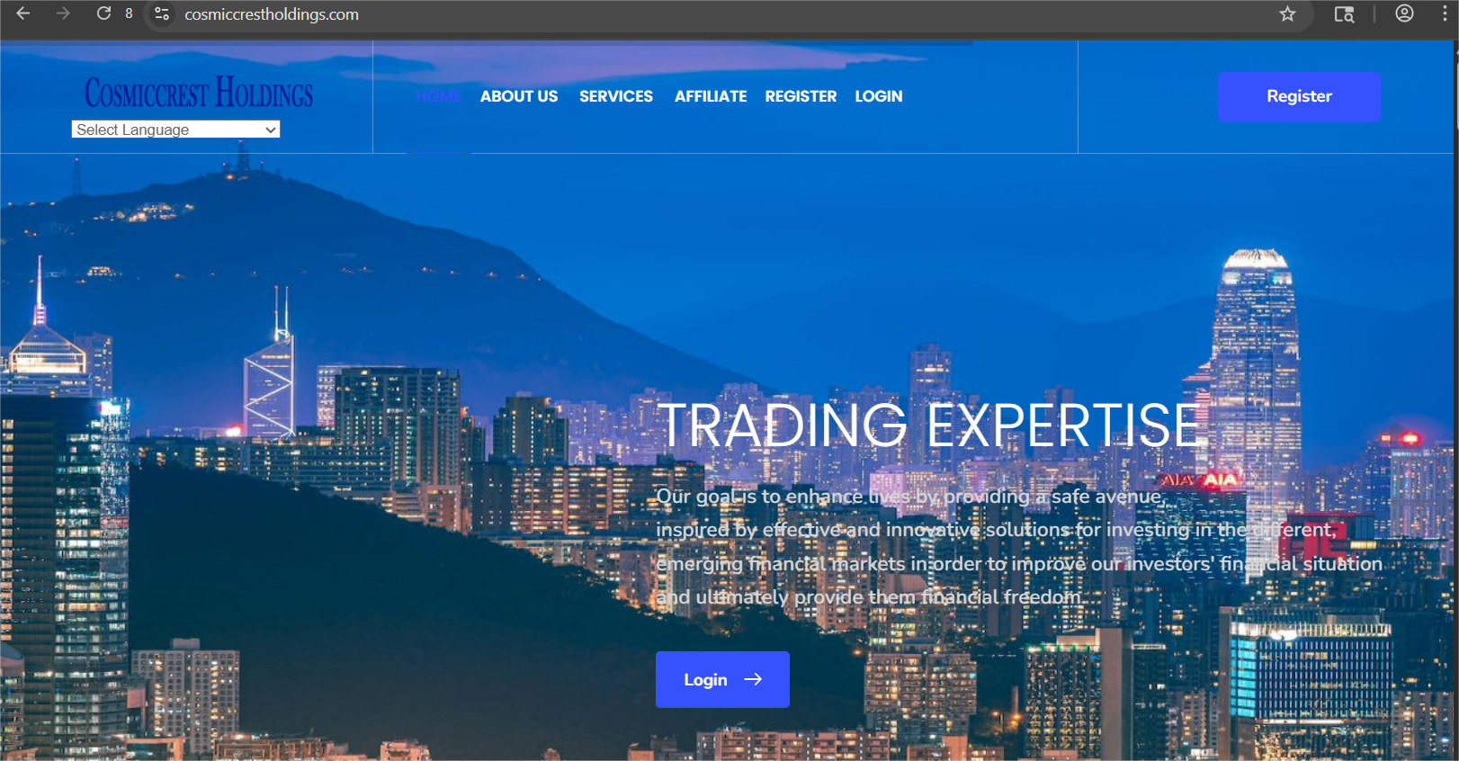 cosmiccrestholdings.com