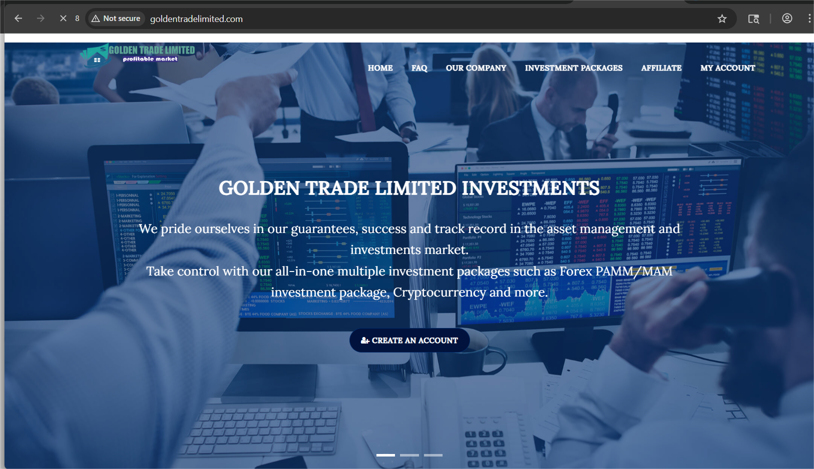goldentradelimited.com